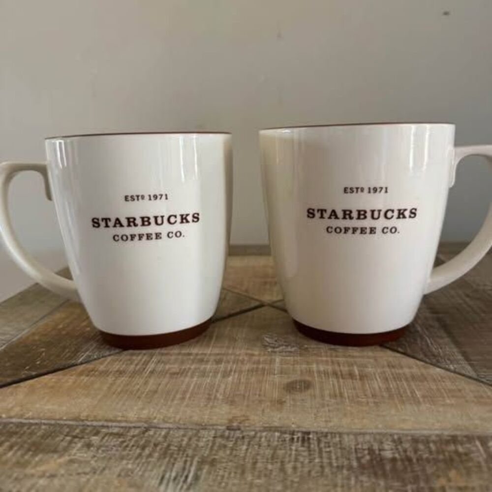 Vintage Starbucks Coffee Co. Mug Set